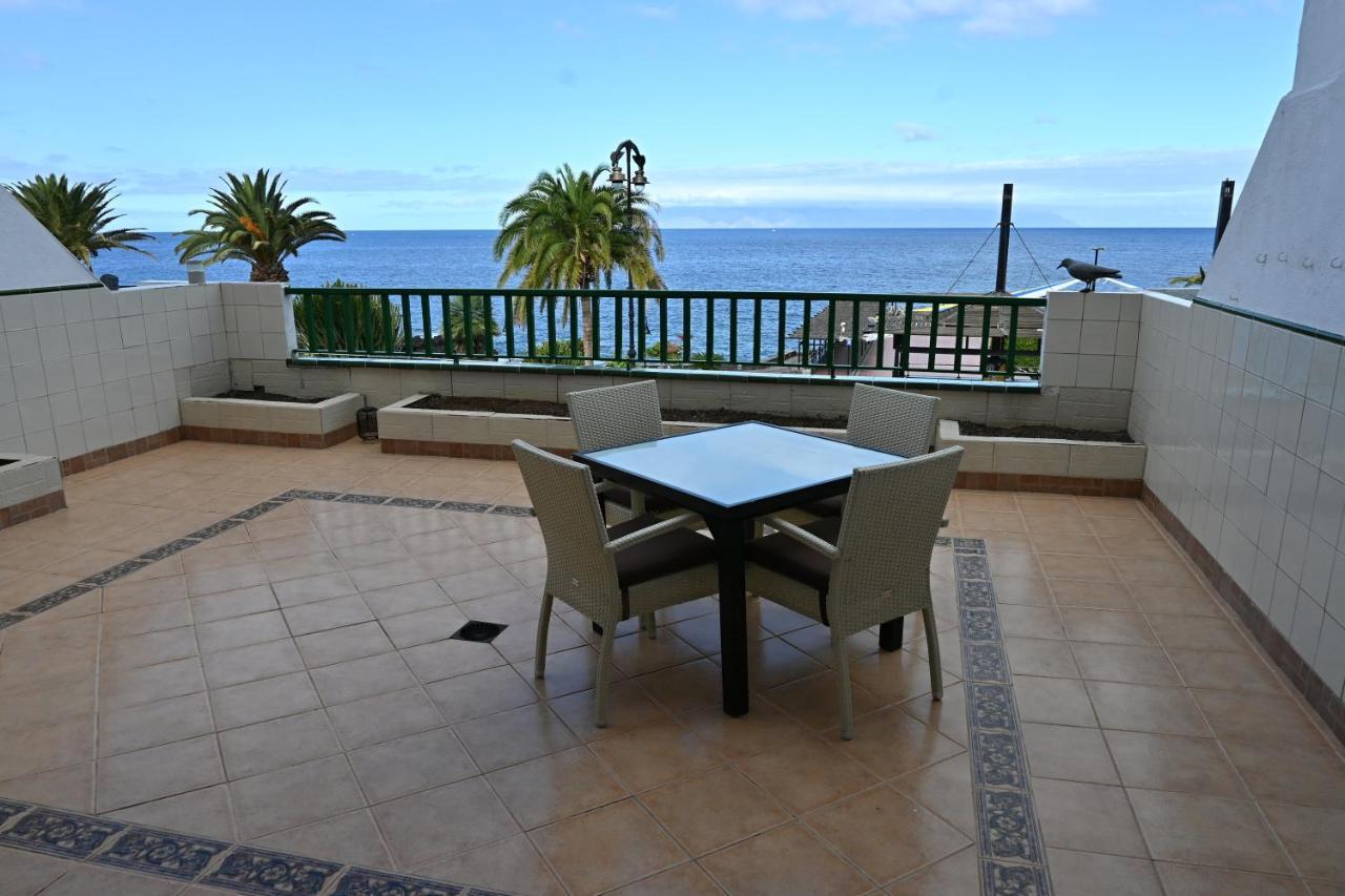 1St Line Sea View - Plaza Apartment Puerto de Santiago  Exterior photo